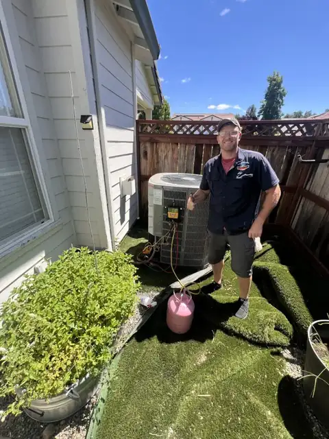 HVAC work by TJ's in the Sacramento area